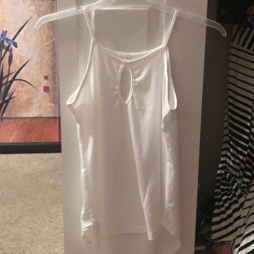White tank top